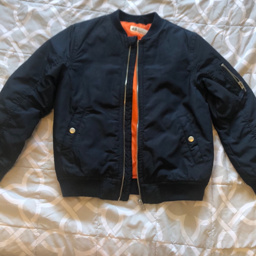 H&M blue navy jacket